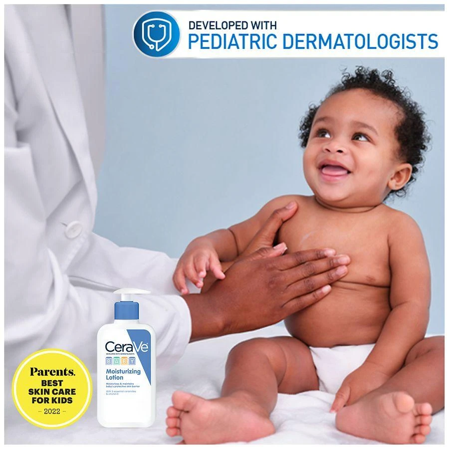 CeraVe Gentle Baby Moisturizing Lotion with Hyaluronic Acid and Ceramides 2