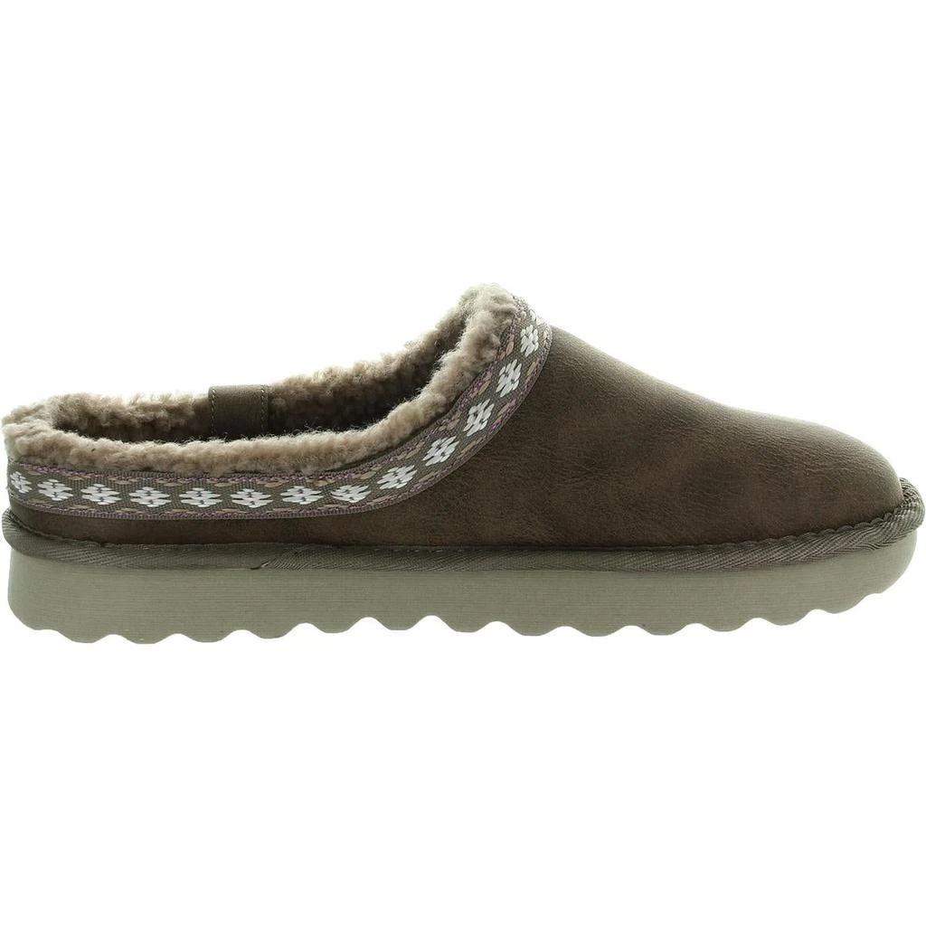 SKECHERS Womens Faux Fur Lined Slide Slippers 2