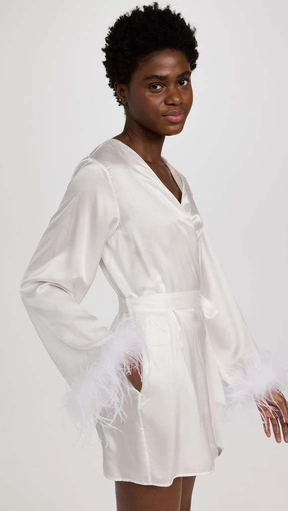 MORGAN LANE Langley Feather Robe 3