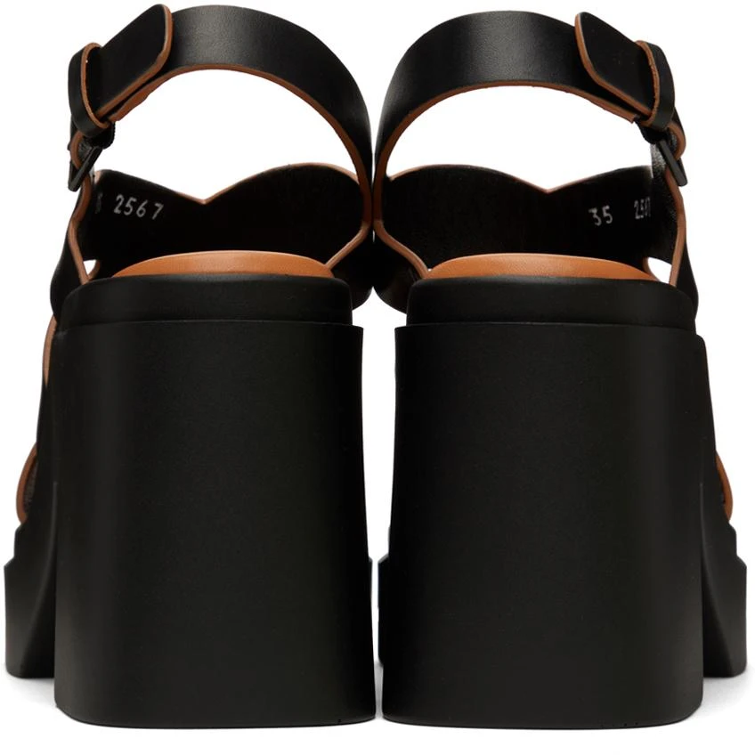 Clergerie Black Nateo Heeled Sandals 2