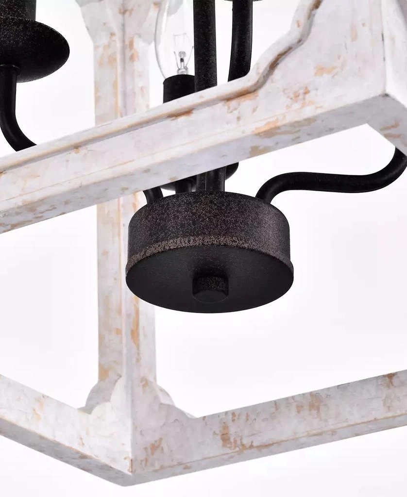 Home Accessories 14" Valeria 4-Light Indoor Chandelier 6