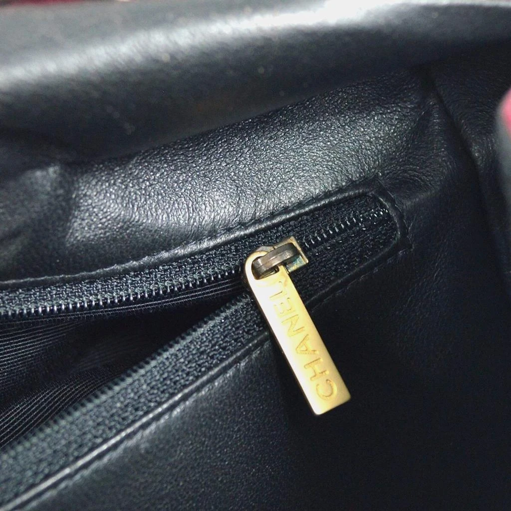 Chanel Chanel Bordeaux Velvet Coco Top Handle Bag 6