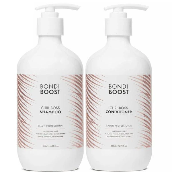 BondiBoost BondiBoost Curl Boss Shampoo and Conditioner 500ml Bundle 1