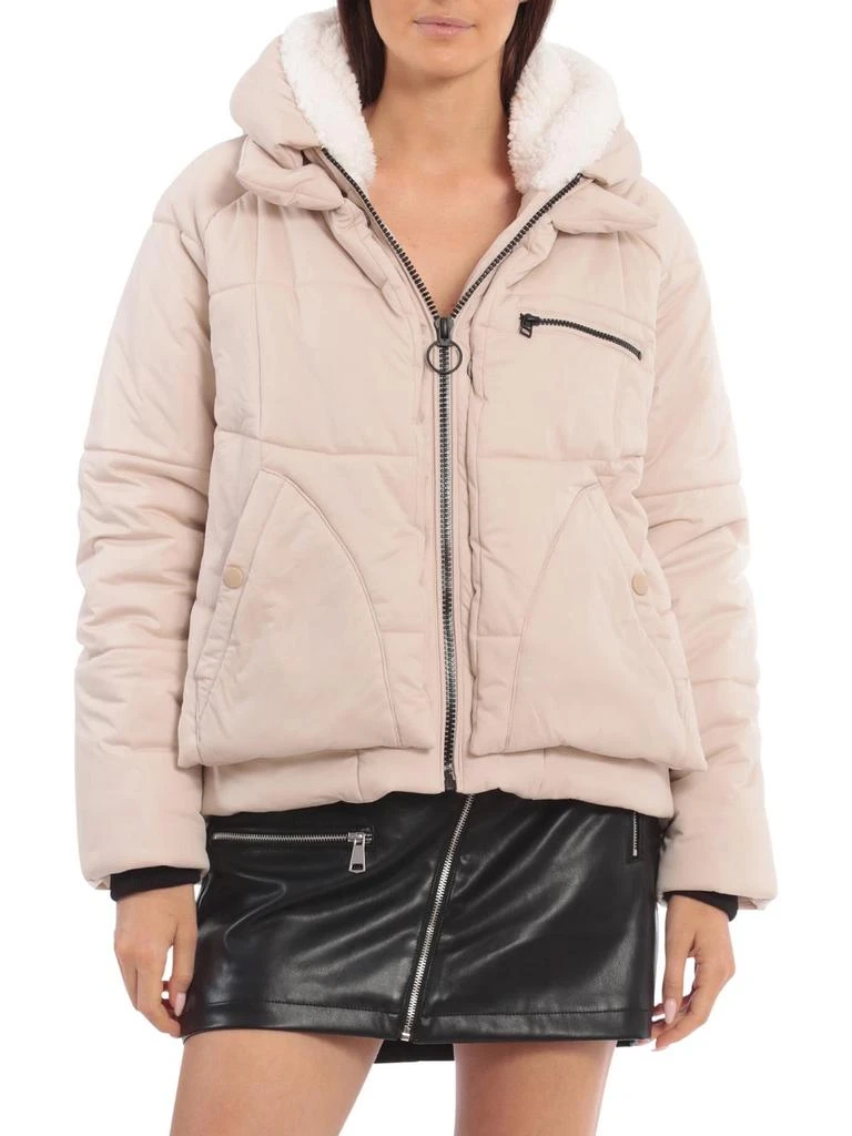 Avec Les Filles Womens Cold Weather Warm Puffer Jacket 1