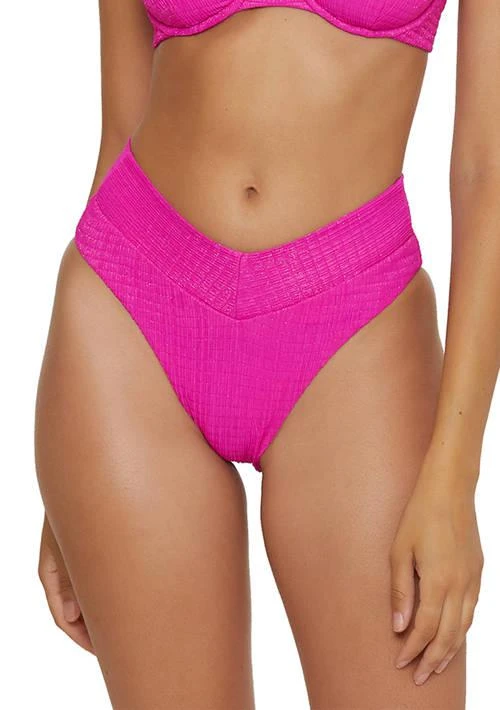 Becca Luminous High Waisted Swim Bottoms 1