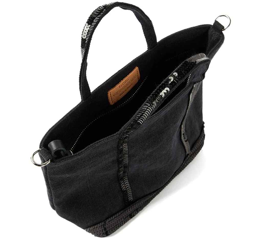 VANESSA BRUNO Linen XS cabas tote 4