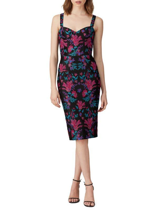 Dress The Population Jaida Floral Sheath Dress 1