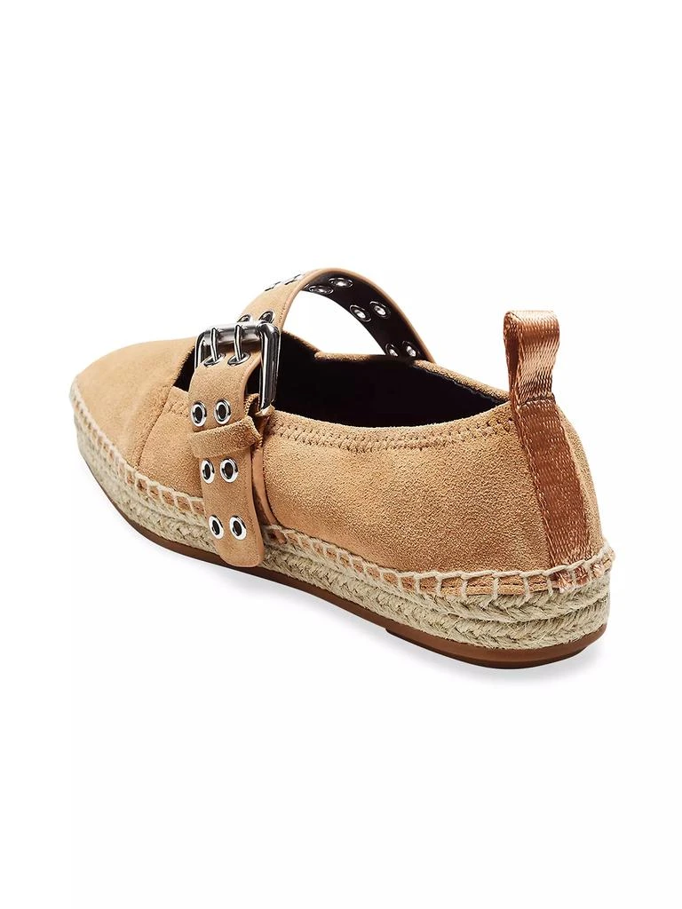 Rag & Bone Anteros Buckle-Detailed Suede Espadrilles 3