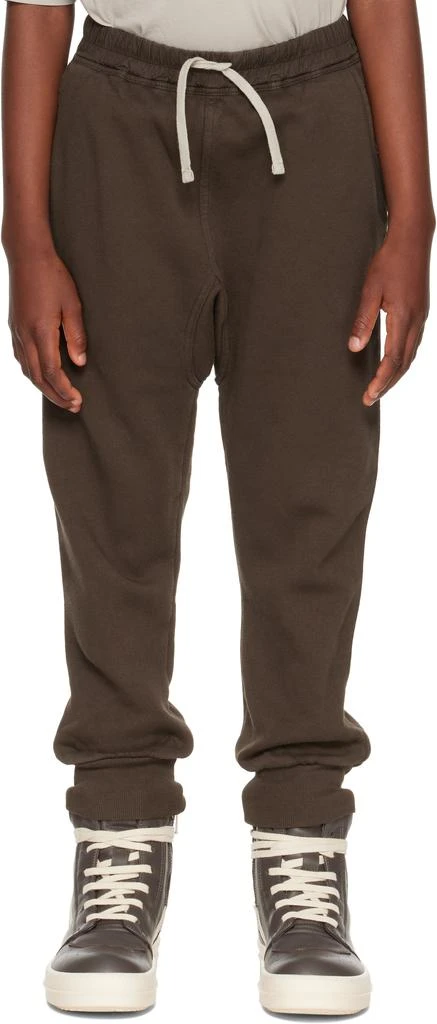 Rick Owens Big Kids Gray Concordians Drawstring Lounge Pants