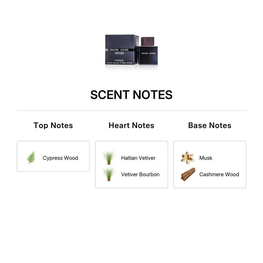 Lalique Lalique Encre Noire Mens EDT 3