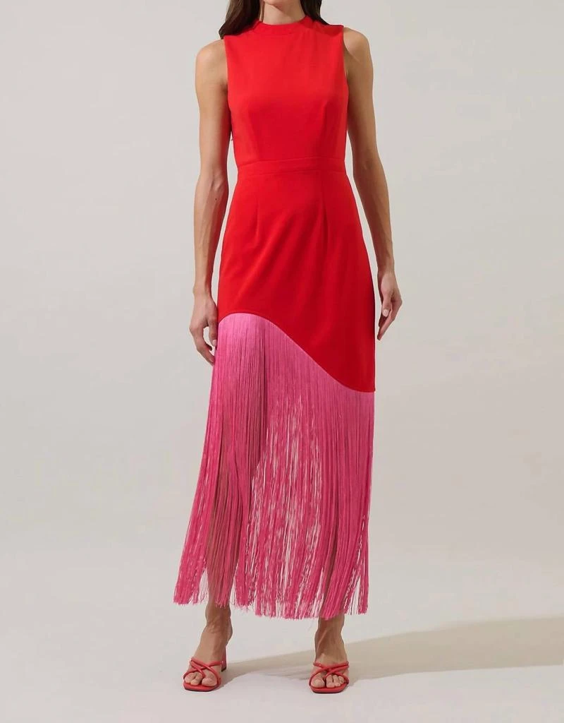 Shop Sugarlips - Gigi Fringe Sleeveless Maxi Dress on Sale at BeyondStyle   Get 21% Off Sugarlips - Gigi Fringe Sleeveless Maxi Dress with Limited-Time  Flash Deals, Exclusive Discounts, and Special Offers.