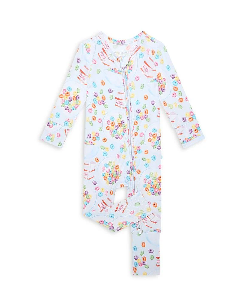Posh Peanut Unisex Cereal Convertible One Piece Jumpsuit Footie - Baby 1