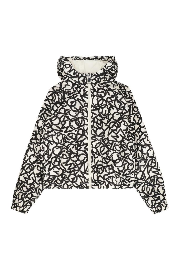 Moncler Maisha Hooded Techno Fabric Raincoat