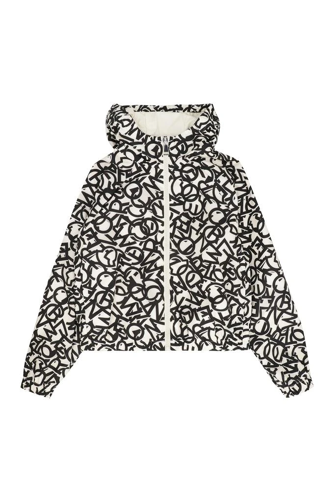 Moncler Maisha Hooded Techno Fabric Raincoat 1