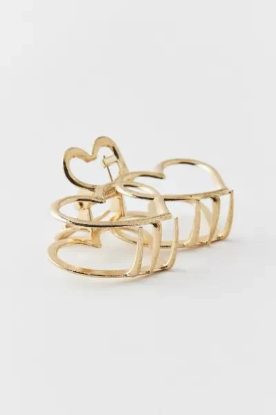 Urban Outfitters Hearts Claw Clip 3