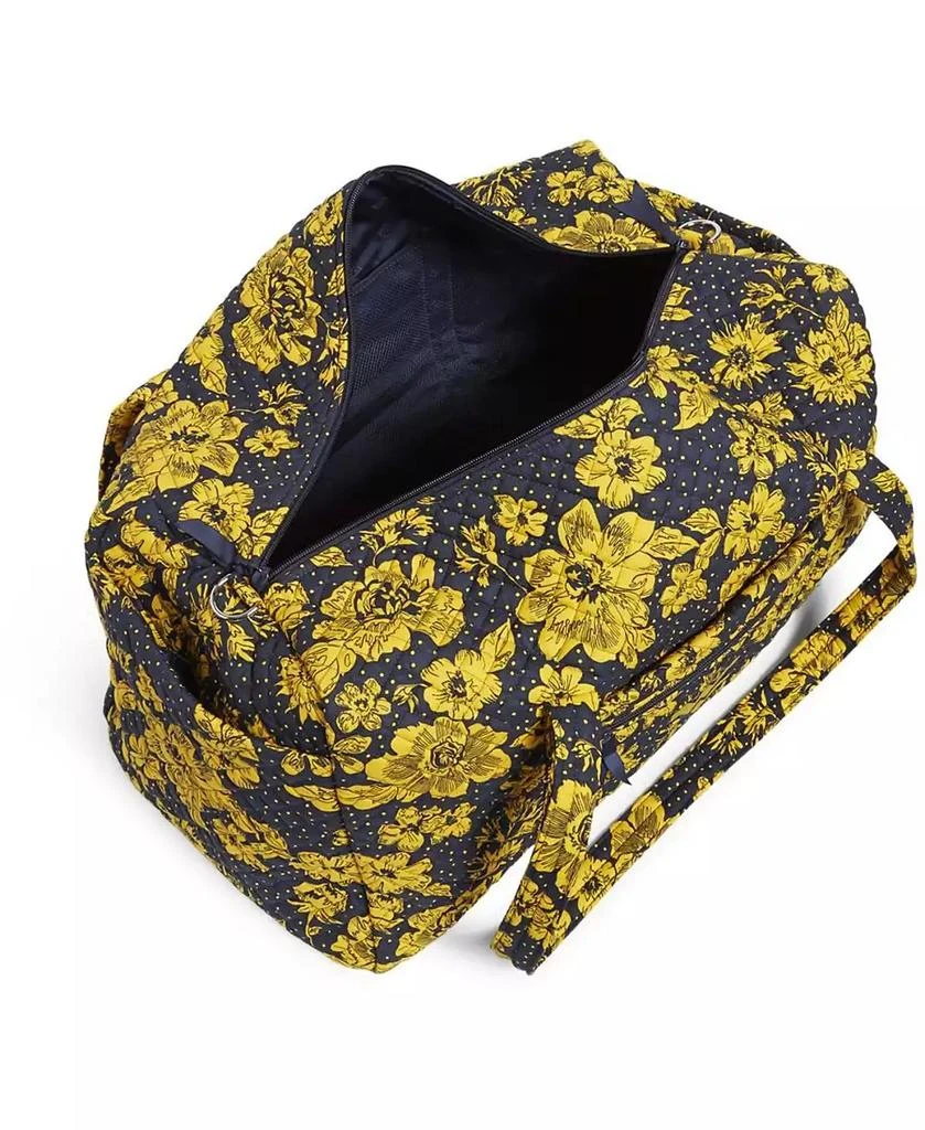 Vera Bradley West Virginia Mountaineers Rain Garden Large Travel Duffel Bag 2