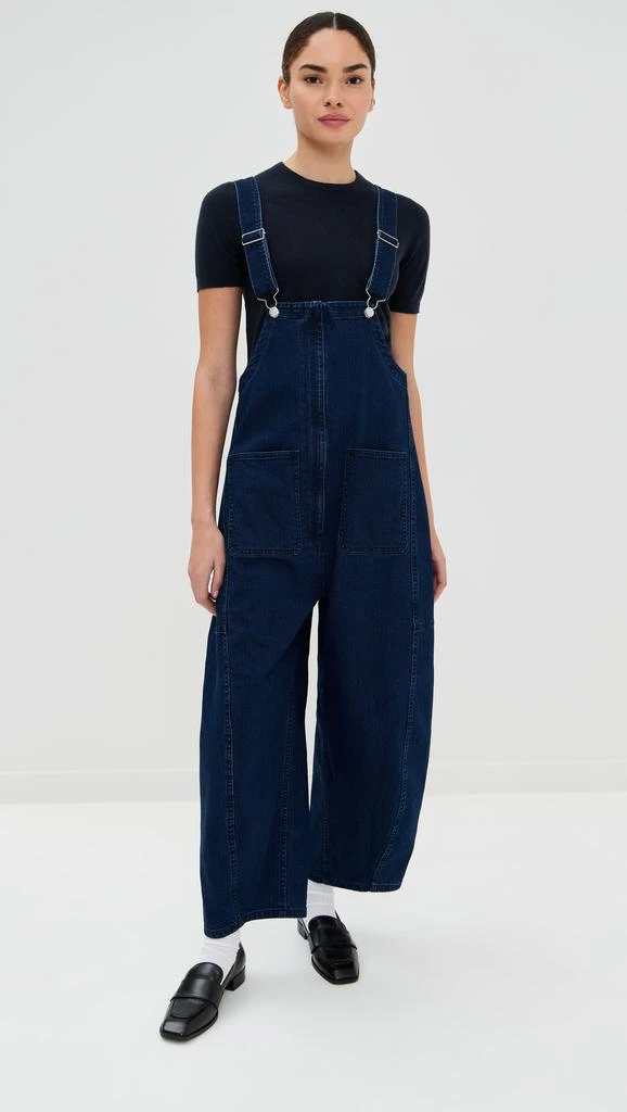 Tibi Classic Indigo Denim Jumpsuit 6