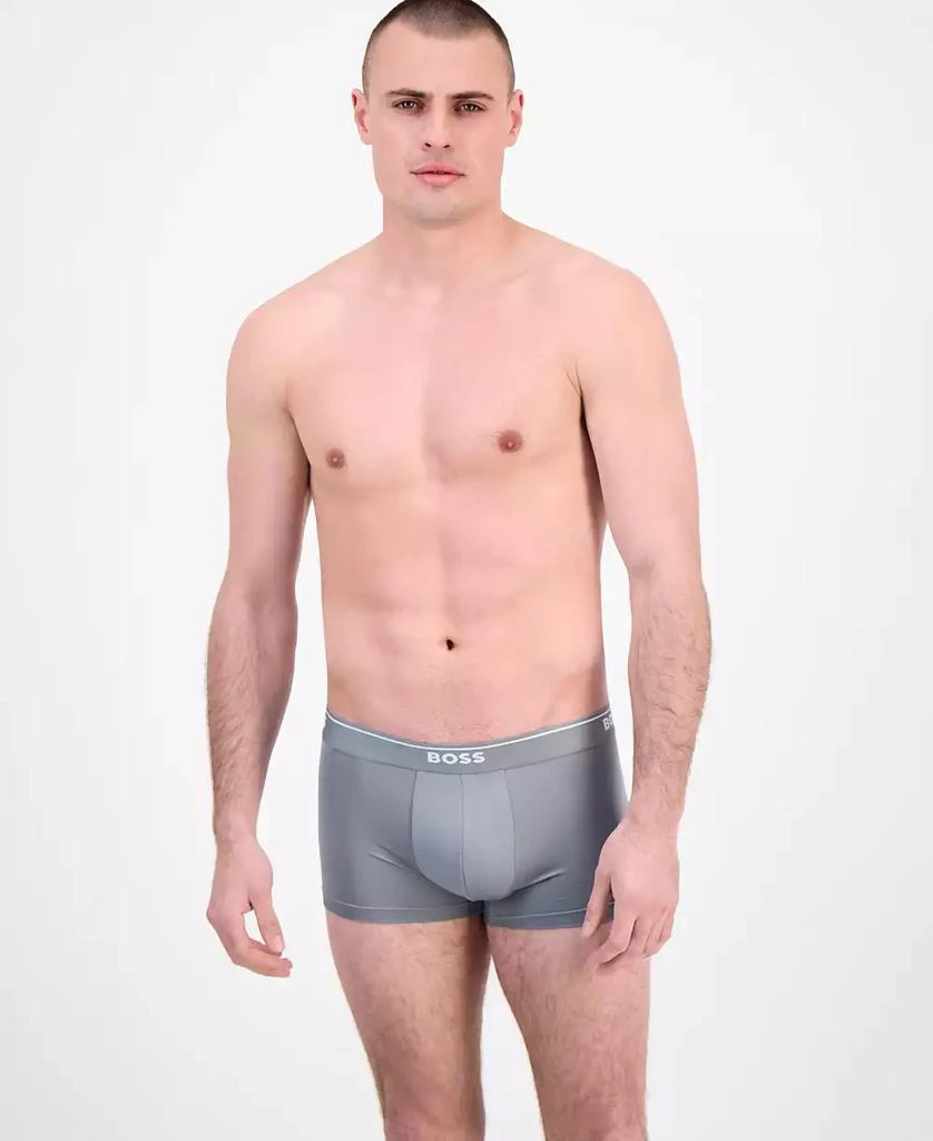 Hugo Boss Men's 3-Pk. Logo Waistband Trunks 2