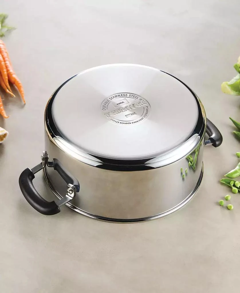 Farberware Brilliance Stainless Steel 5-Qt. Dutch Oven with Lid 5
