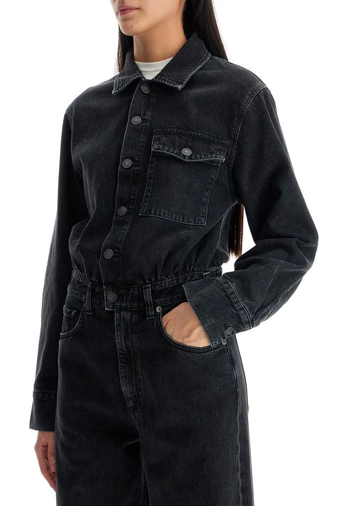 AGOLDE denim tane jumpsuit 4