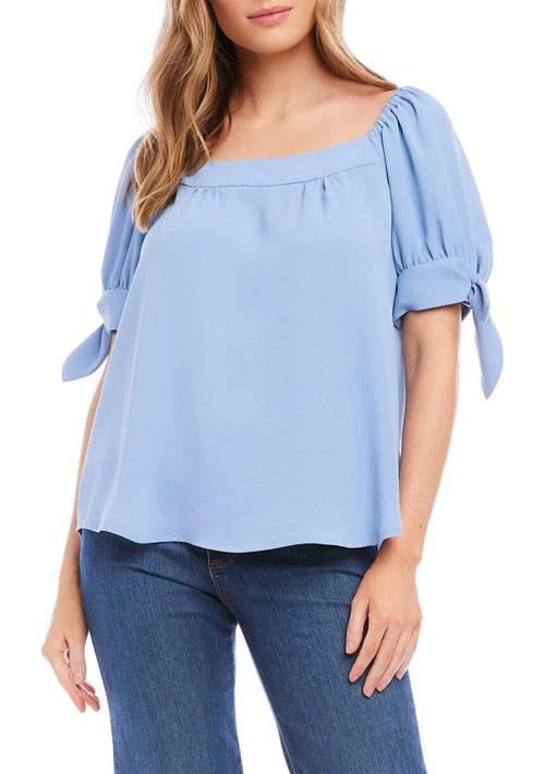 Karen Kane Kane Womens Square Neck Top 1