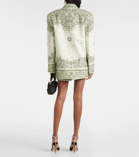 Zimmermann Matchmaker printed linen blazer 3