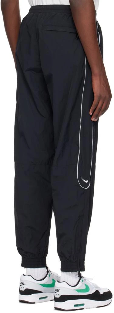 NIKE Black Solo Swoosh Track Pants 3