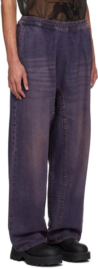 Y/Project Purple & Pink Faded Jeans 2
