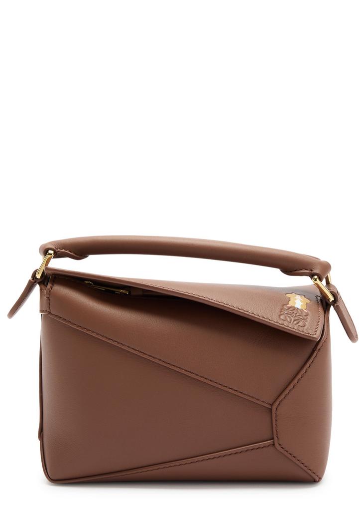 Loewe X Suna Fujita Puzzle Edge Hamster mini leather cross-body