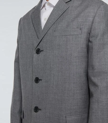 Prada Single-breasted wool coat 5