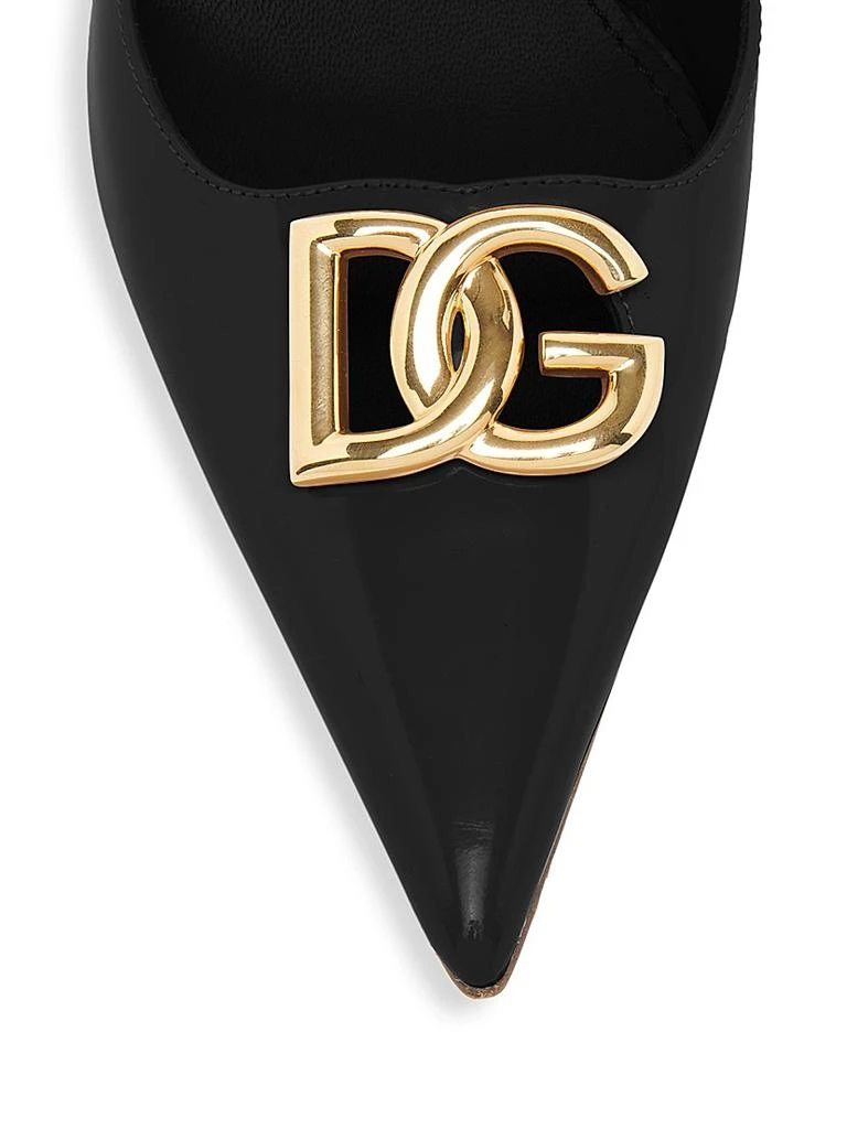 Dolce
Gabbana 65MM Logo Leather Pumps 4