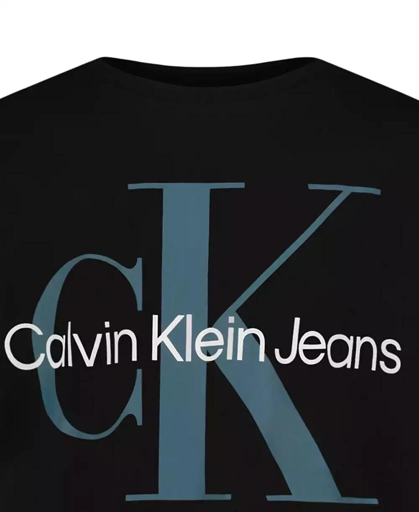 Calvin Klein Big Boys Monogram Logo Short Sleeve T-Shirt 3