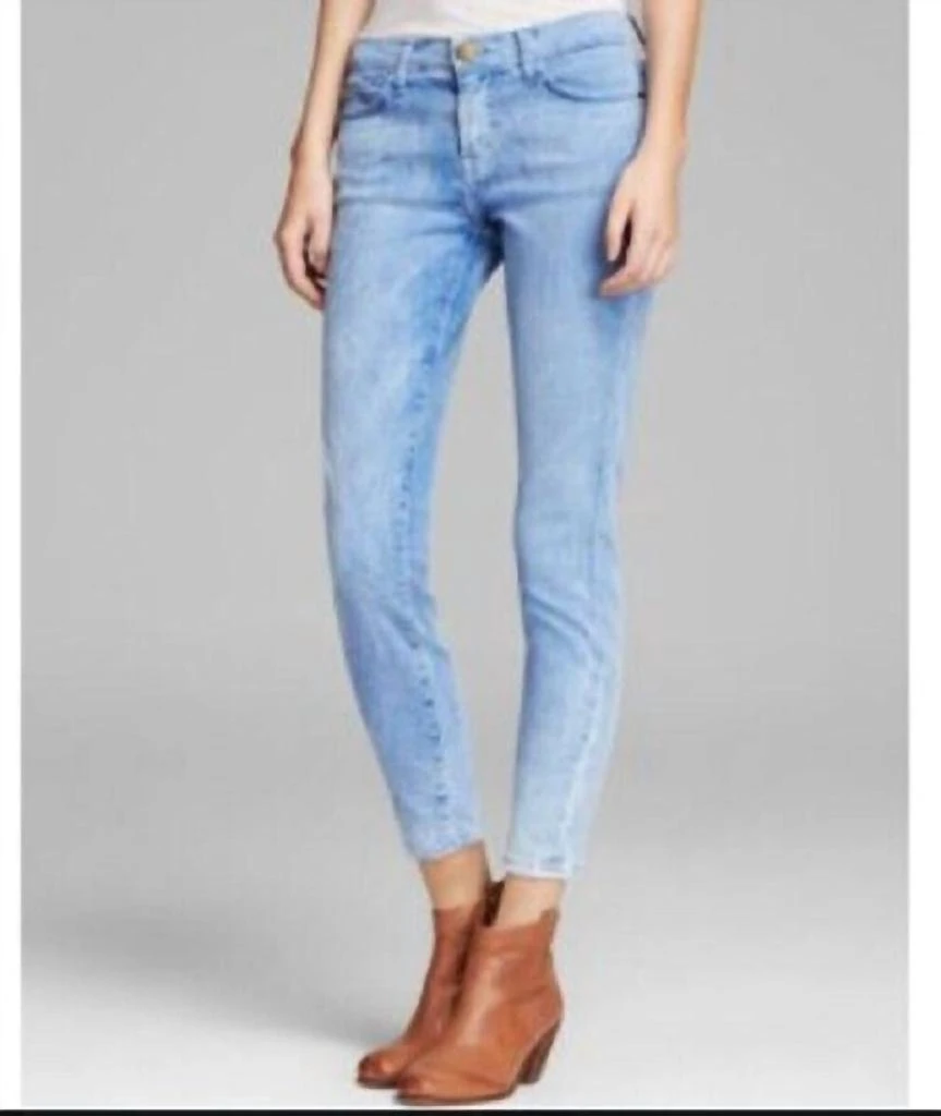 Current Elliott Stiletto Mariner Light Wash Skinny Jeans In Blue 1