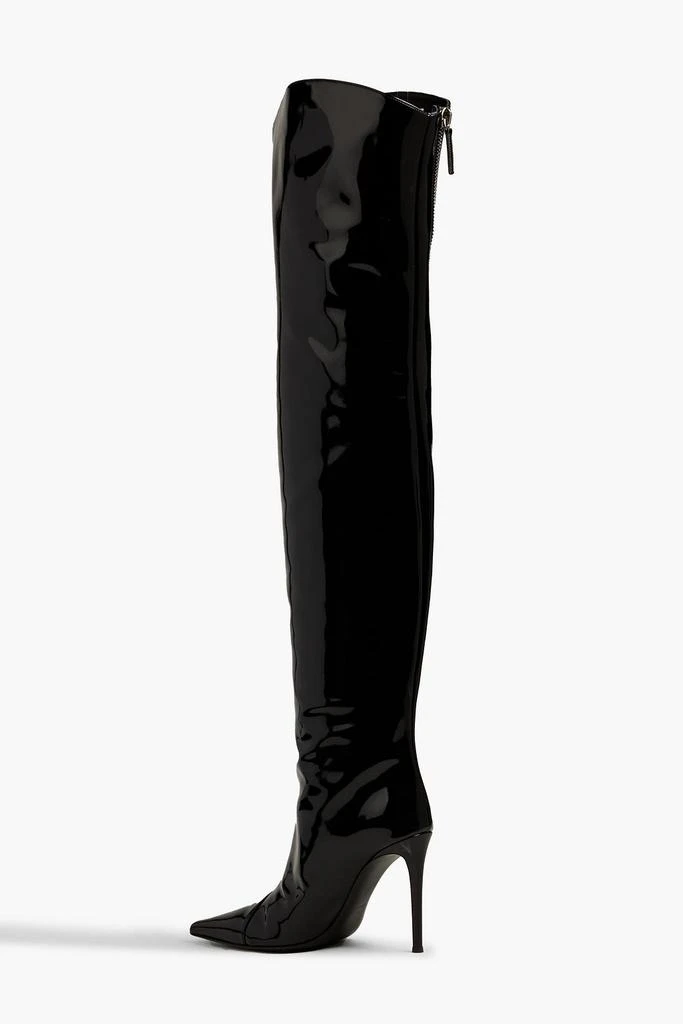 Giuseppe Zanotti Crudelia patent-leather thigh boots 3