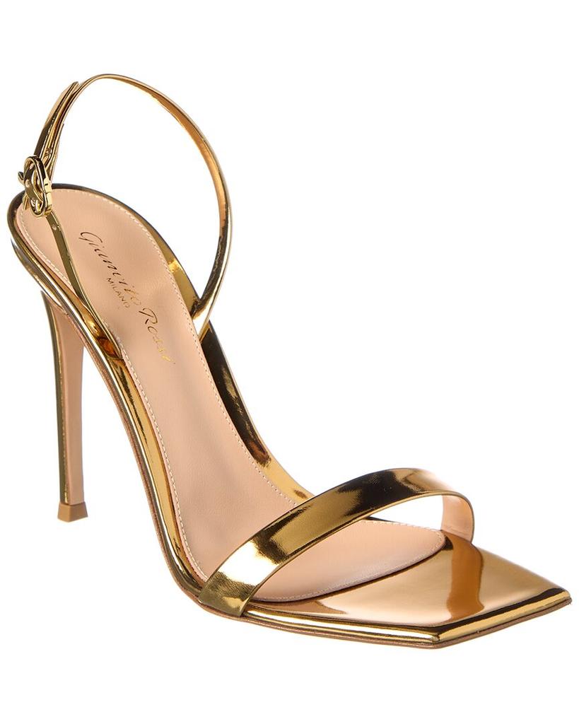 Gianvito Rossi Ribbon Patent Slingback Sandal