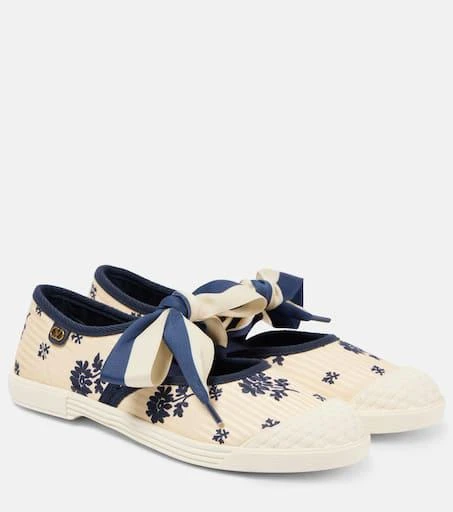 Valentino Bay By Bay printed canvas sneakers 1