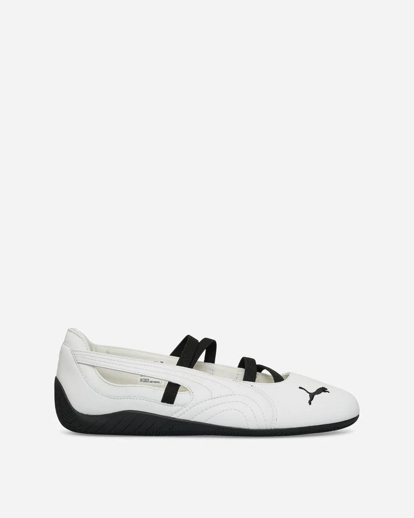 Puma Women's Speedcat Ballet Leather Shoes White / Black 1