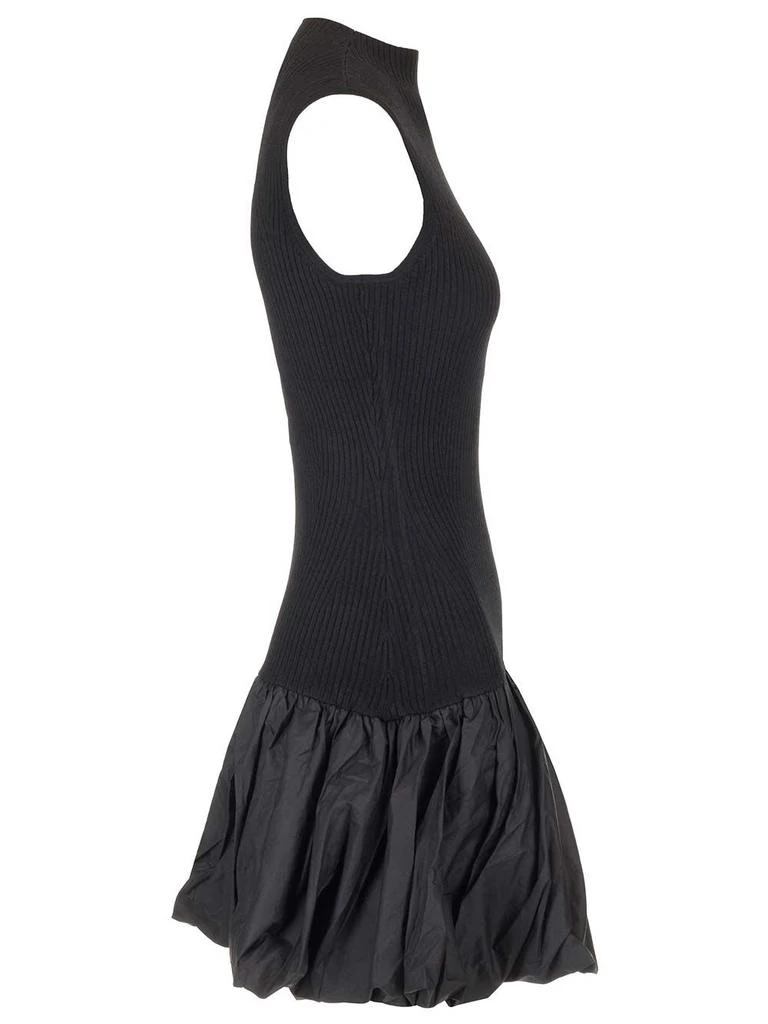 ROTATE Birger Christensen Black Mini Knitted Dress 3