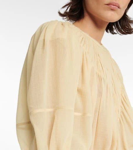 Chloé Pleated virgin wool top 4