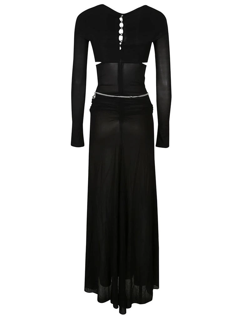 Paco Rabanne Paco Rabanne Cut-Out Embellished Maxi Dress 2