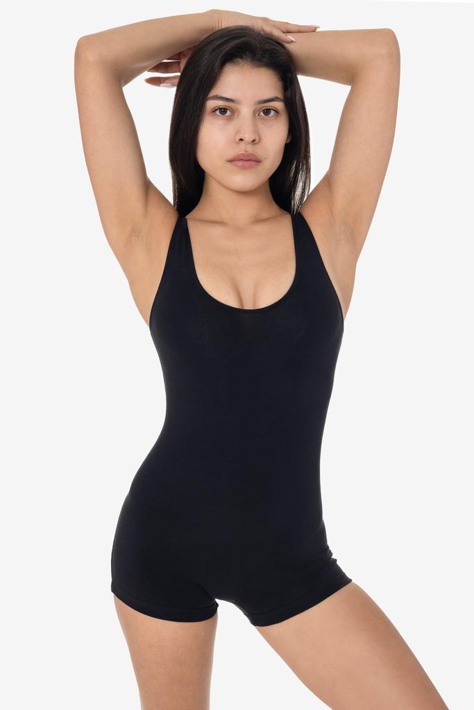 Los Angeles Apparel 83051GD-SH - Garment Dye Tank Short Biketard