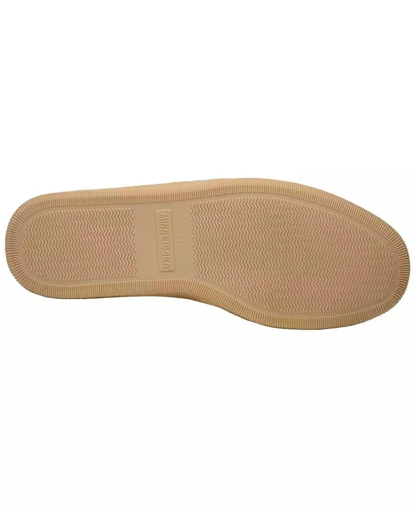 Minnetonka Men's Sheepskin Hardsole Moccasin Extended Sizes Slippers 3