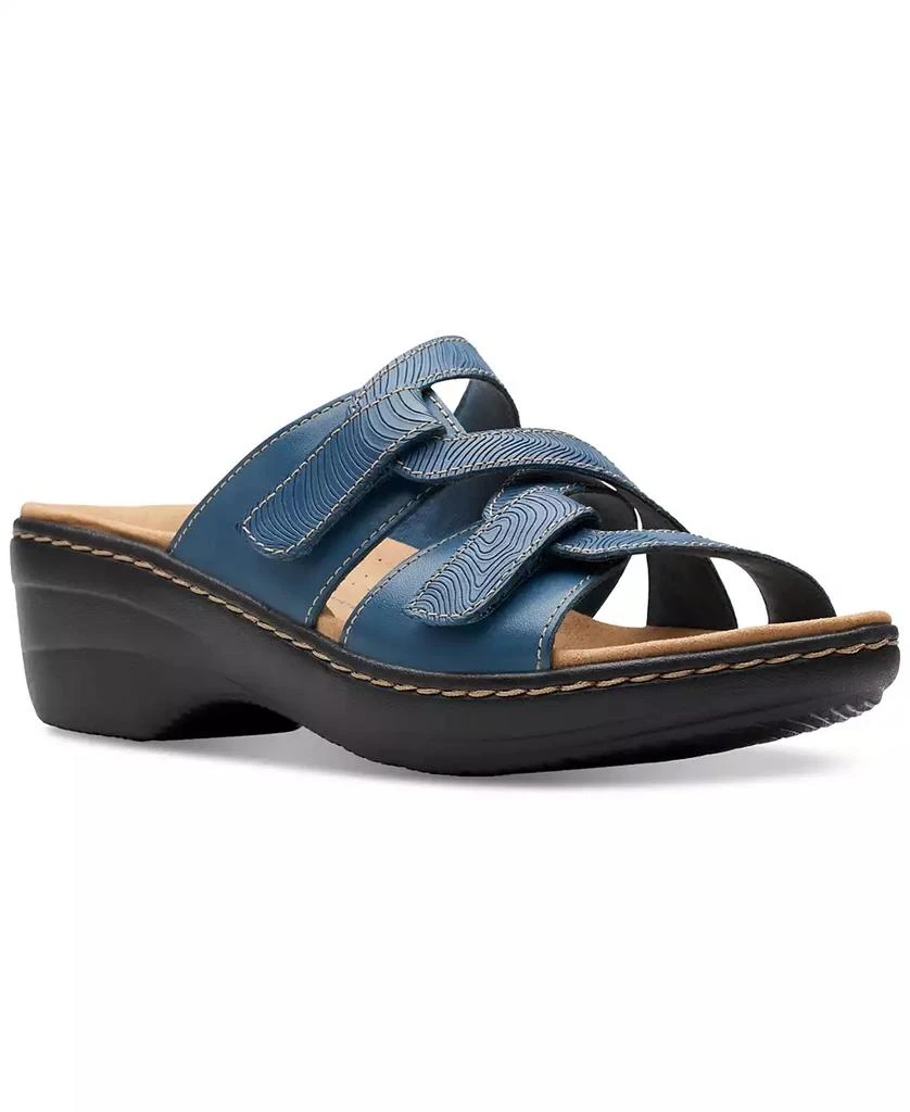 Clarks Women's Merliah Karli Slip-on Strappy Sandals 1