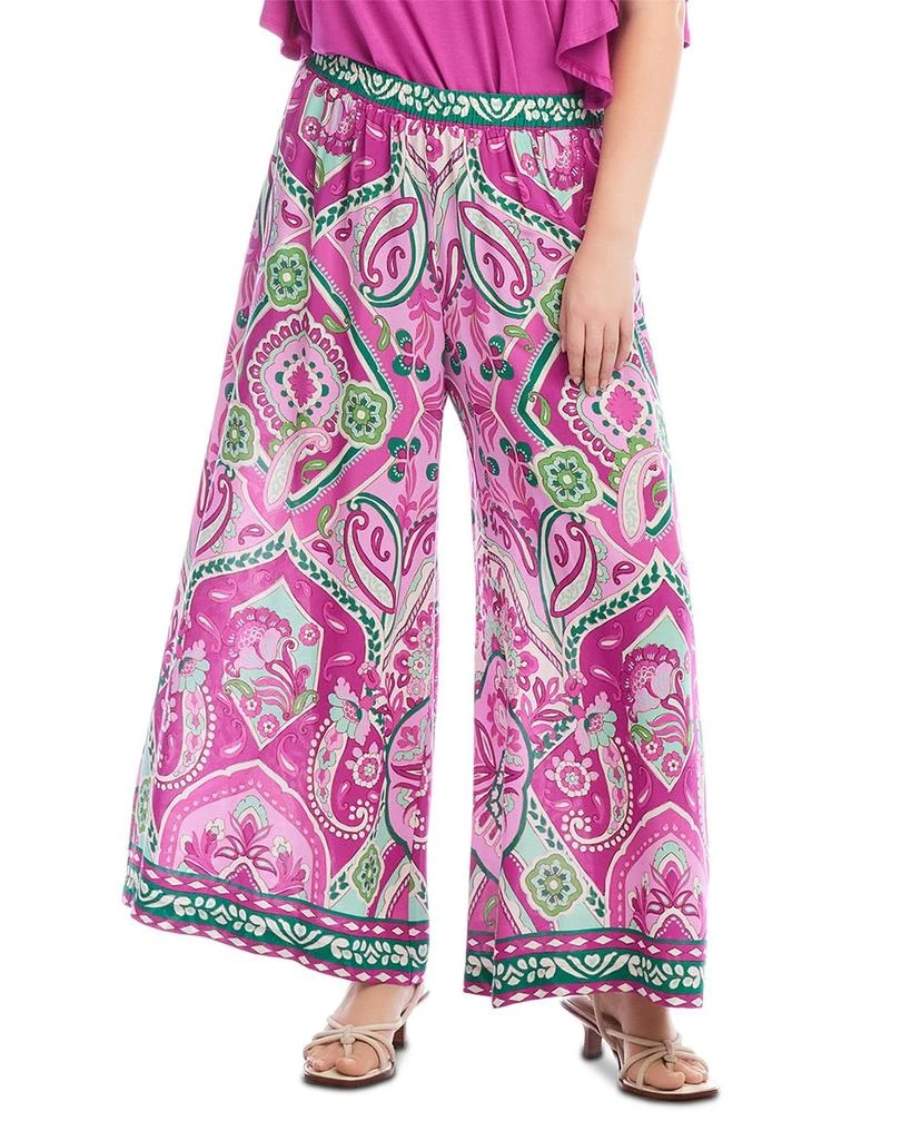 Karen Kane Plus Size Wide Leg Pants 4