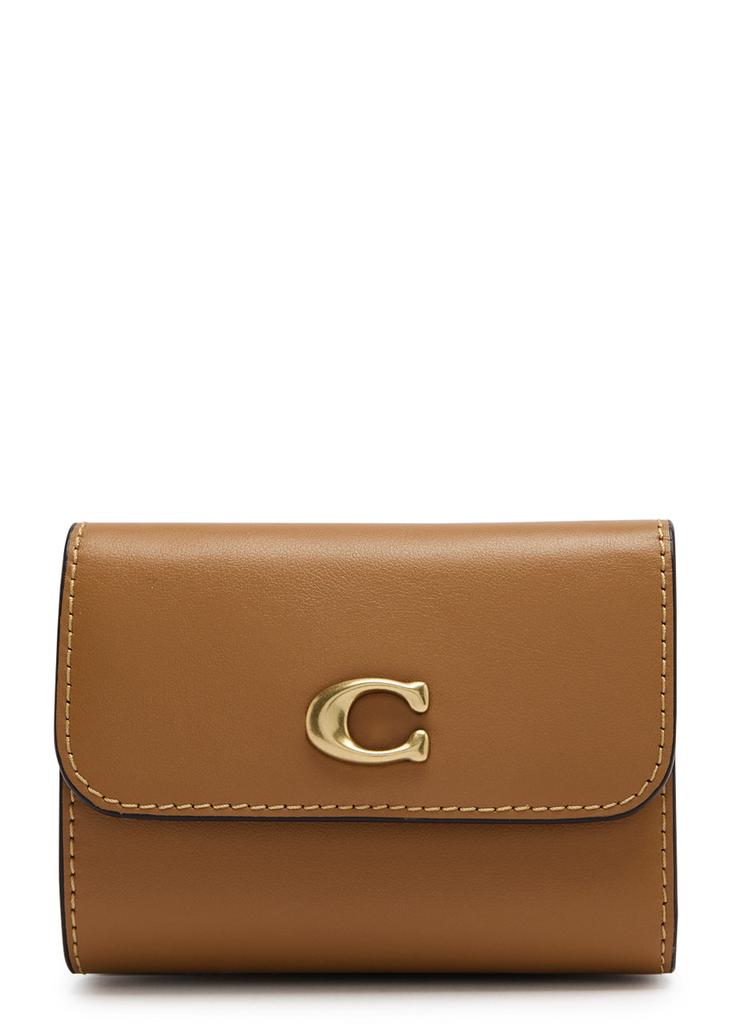 極美品✨COACH Small Wallet Mini C Logo Coach Logo leather wallet - Wallets - BeyondStyle