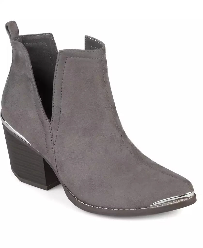 Journee Collection Women's Issla Block Heel Western Booties 1
