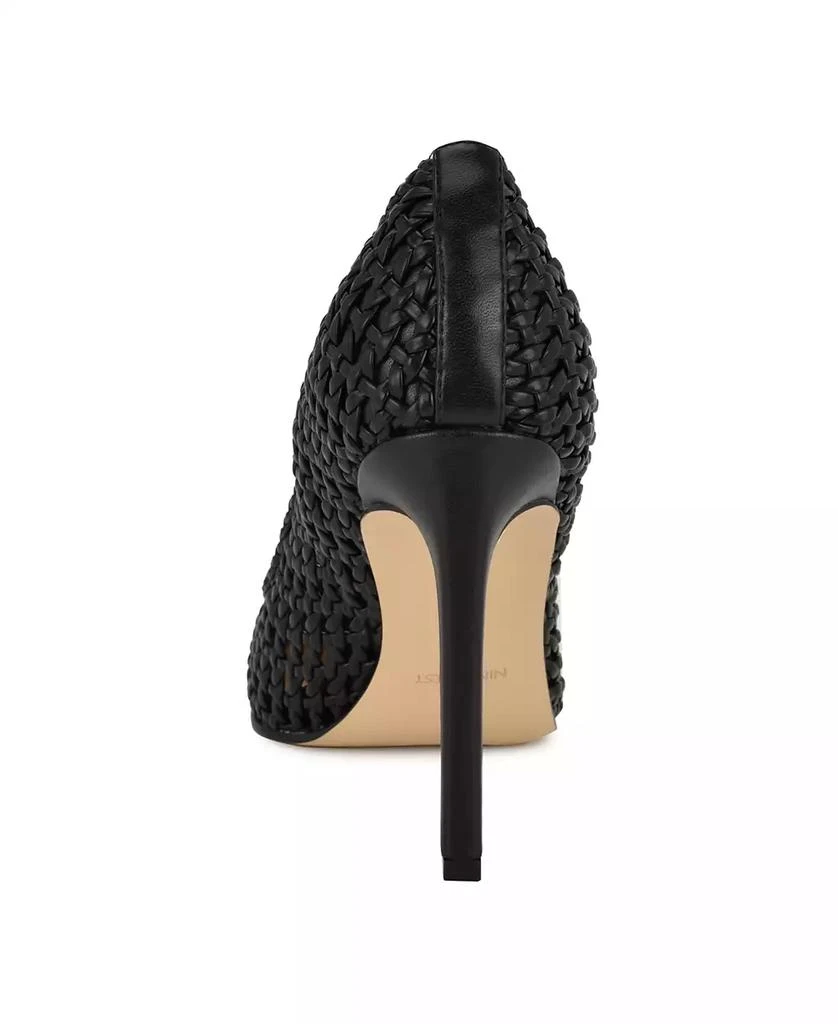 Nine West Women's Tatiana Woven Stiletto Pointy Toe Dress Pumps 4