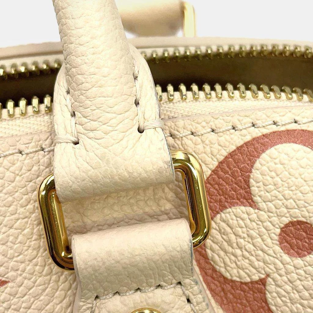 Louis Vuitton Louis Vuitton Cream/Pink Monogram Empreinte Leather Speedy Bandouliere 20 Bag 8