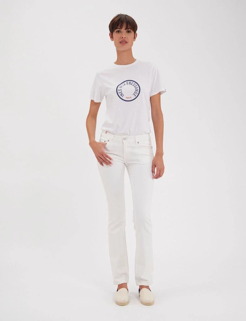 INES DE LA FRESSANGE Denim Anemone white 2