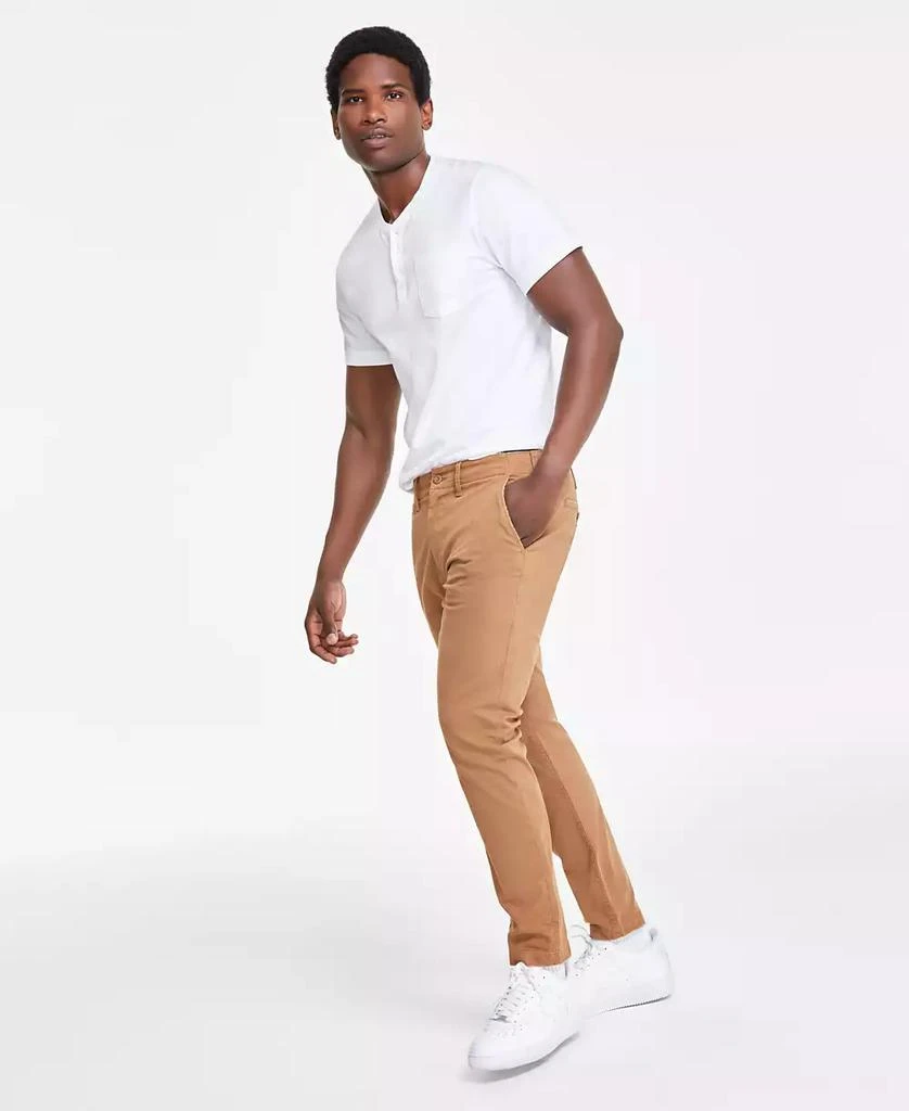 Sun + Stone Men's Men's Dewy Slim-Straight Chino Pants, Created for Macy's 3